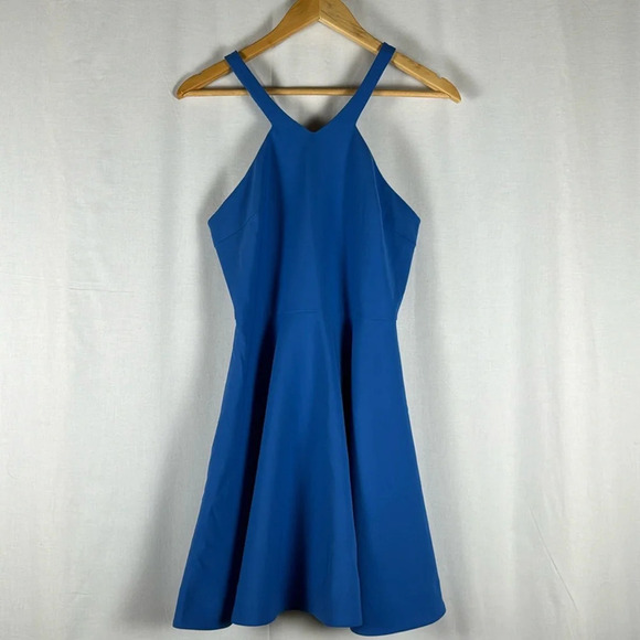 Elizabeth and James Sonya Skater Dress Lapis Revolve Mini Sleeveless Women 8 - Picture 2 of 13